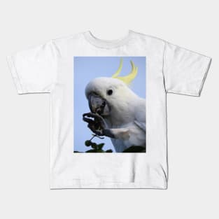 Sulphur Crested Cockatoo Kids T-Shirt